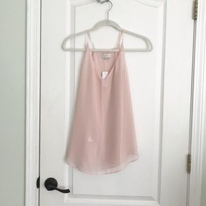 LOFT pink tank top